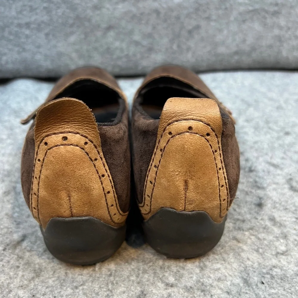 Merrell Brown‎ Suede Leather Accent Mary Jane Comfort Shoes Outfoors Women's  8